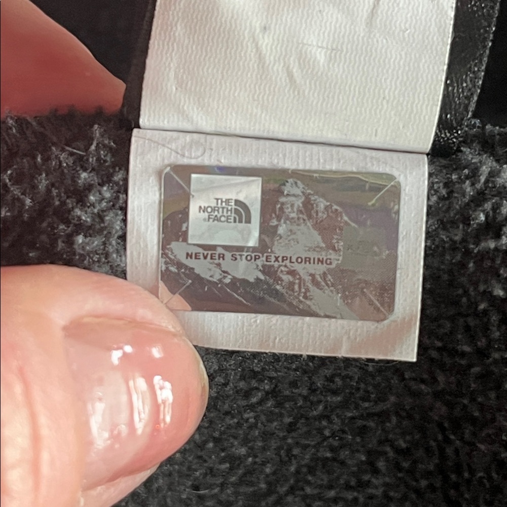 The North Face WindWall Full Zip Jacket Gray Soft Shell Silver Women’s L - Picture 15 of 16